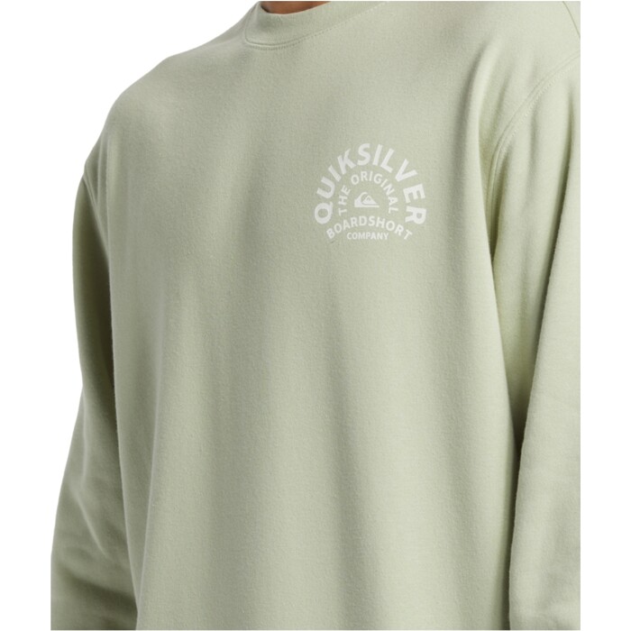 Quiksilver Mnner 2024 Grafik Sweatshirt AQYFT03398 - Desert Sage